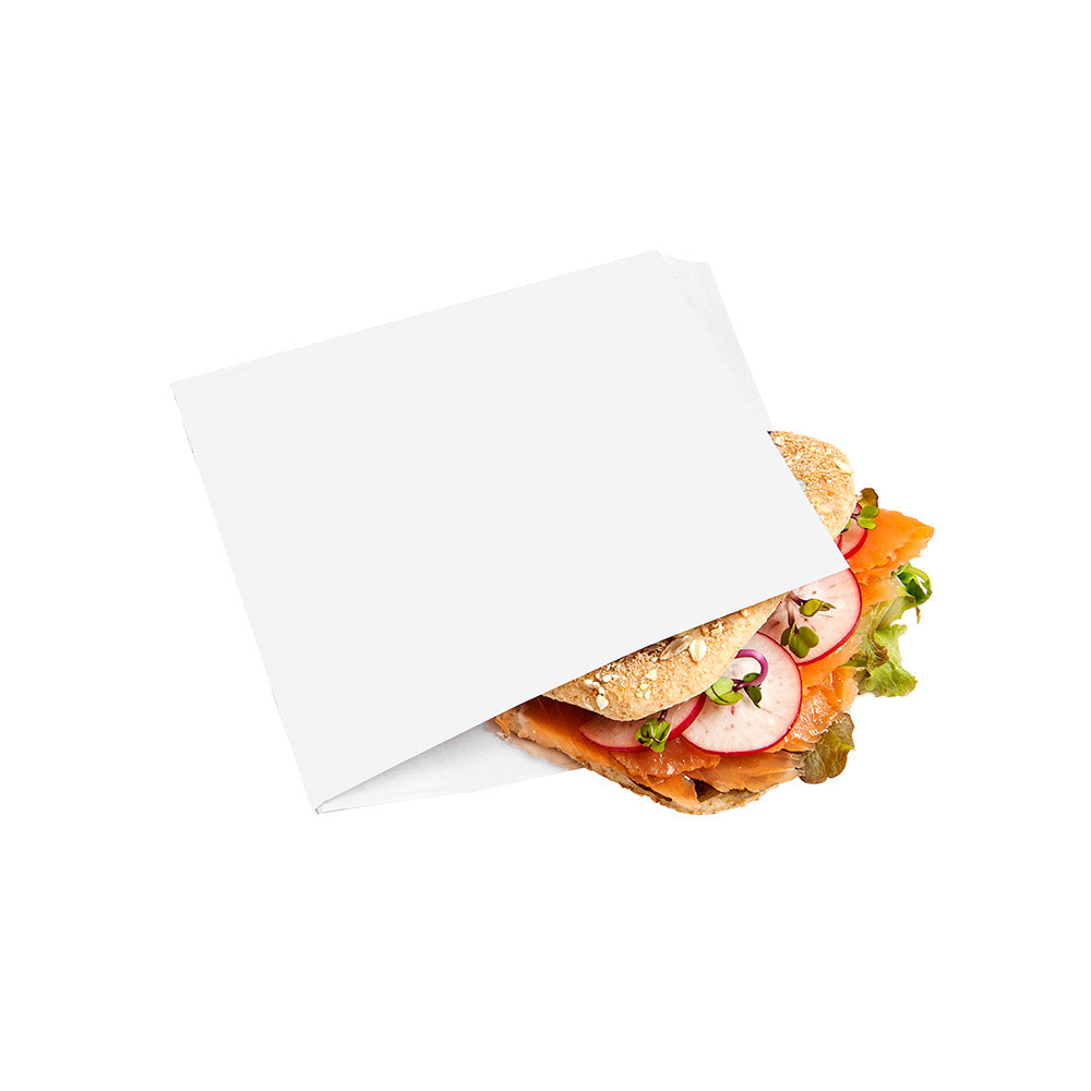 Sachets burger personnalisés ouverts 2 côtés