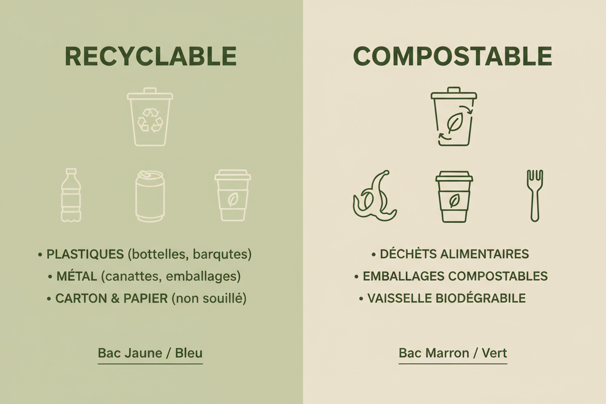 Packaging éco-responsable : quelles options vraiment recyclables en restauration ?