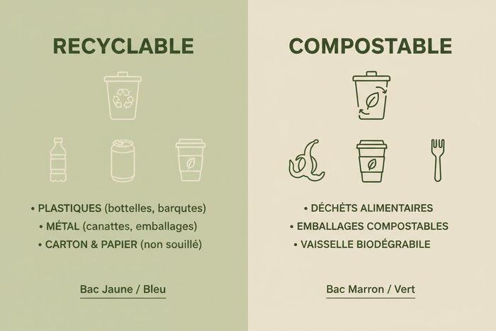Packaging éco-responsable : quelles options vraiment recyclables en restauration ?