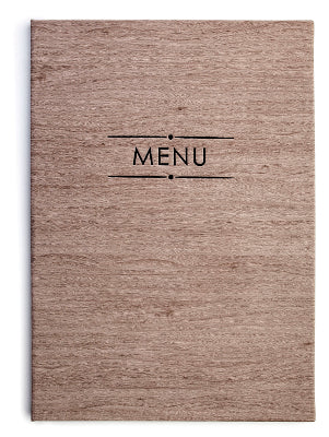 Porte menu Natural