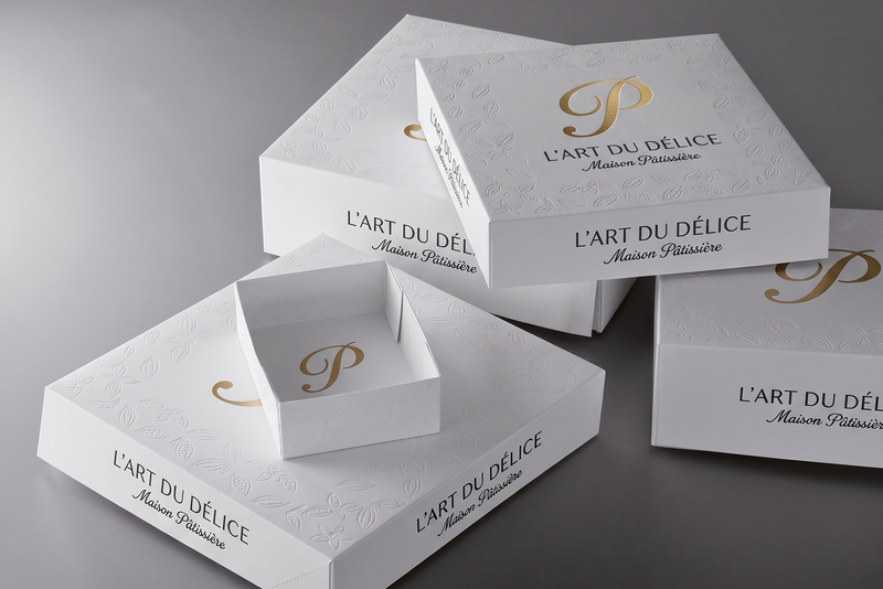 Boîte pâtissière personnalisée – Hauteur 5 cm