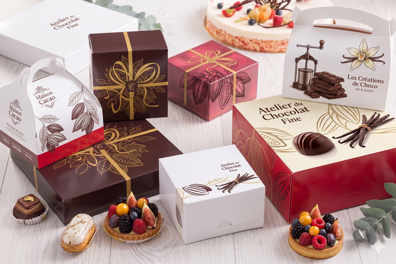 Boîtes pâtissières