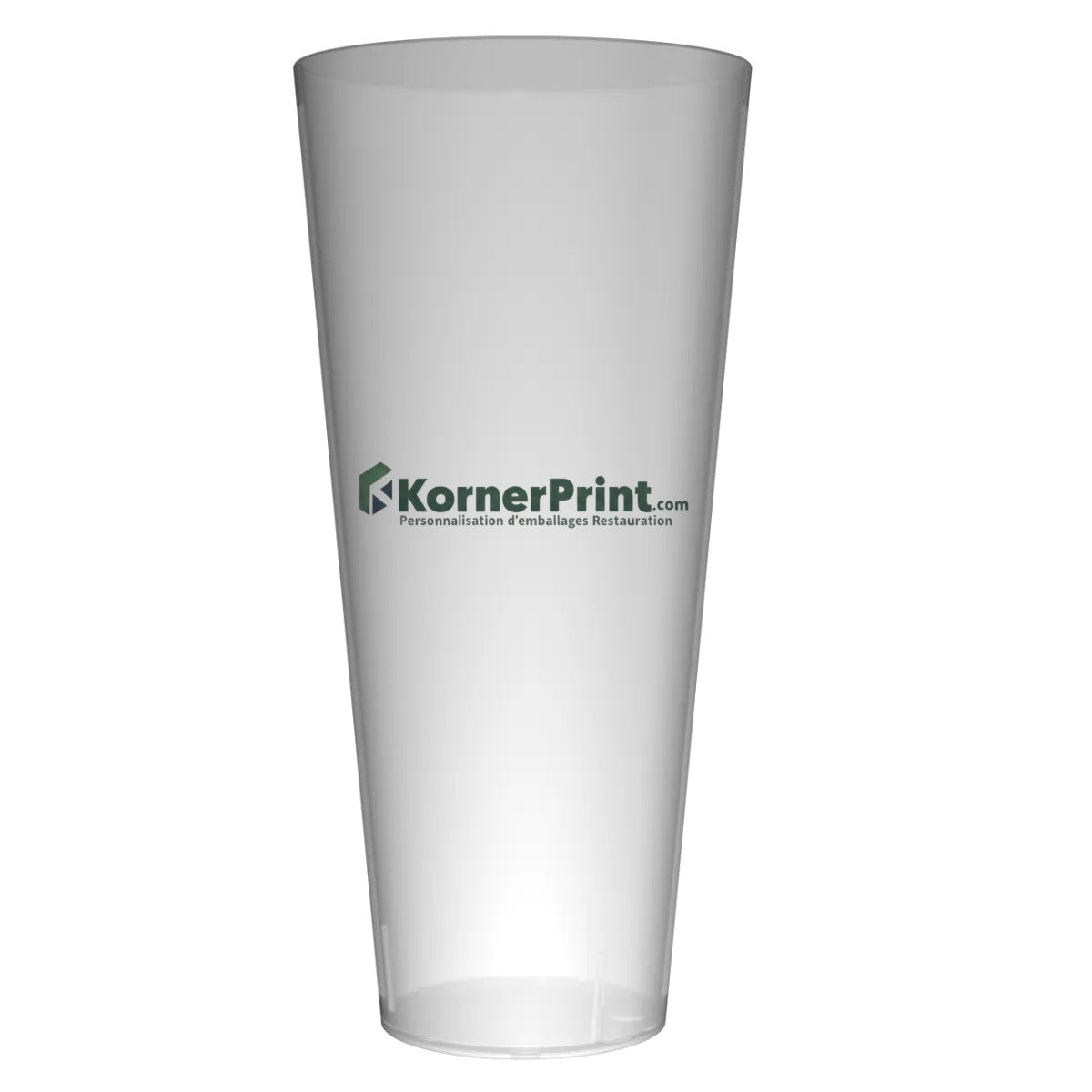 Gobelet réutilisable 50 cl personnalisé logo Kornerprint