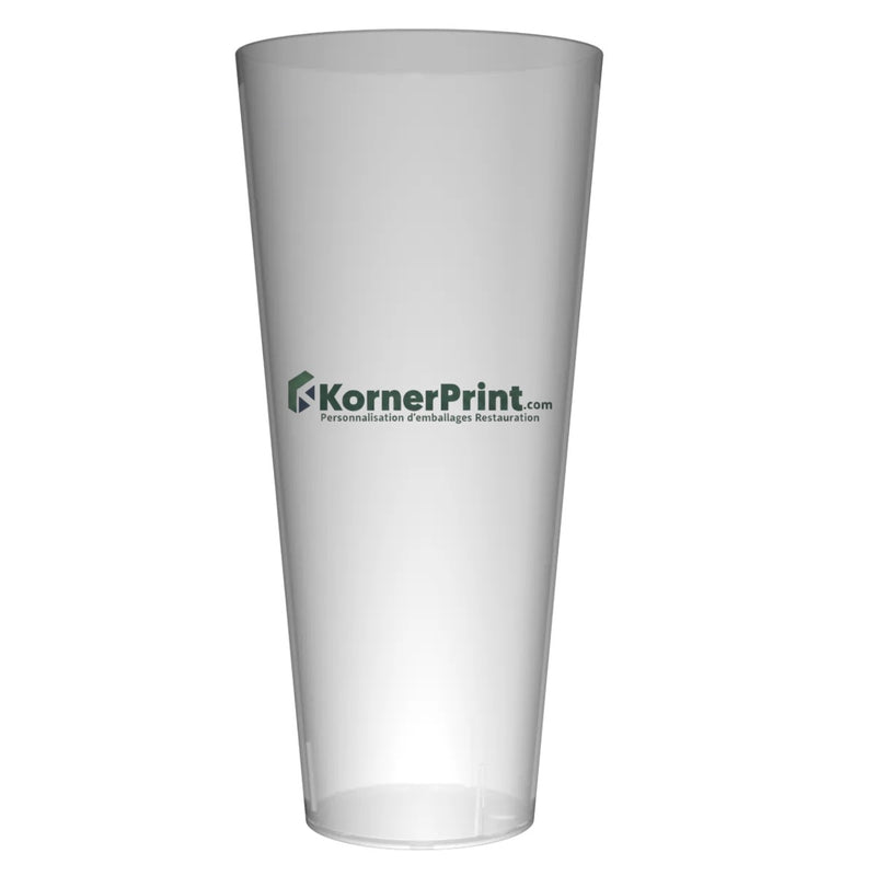 Gobelet réutilisable 50 cl personnalisé logo Kornerprint